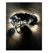 10 M 100 Led Damla Uçlu Gün Işığı Siyah Kablo MZ-17-3