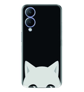 Vivo Y17S Kılıf Silikon Desen Özel Seri Pandemi Cat 1729