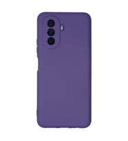 Huawei Nova Y70 Kılıf Nano İçi Kadife Silikon - Mor
