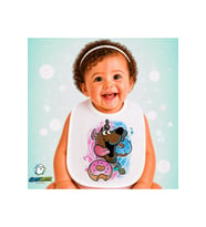 Scooby Doo Keten Bebek Mama Önlüğü – Yumuşak, Emici, Yıkanabilir, Özel Tasarım P170