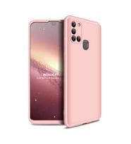 Galaxy A21S Kılıf Zore Ays Full Koruma Kılıf (Rose)
