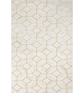 Dijital Kaymaz Yıkanabilir Beyaz Geometrik Salon Halısı Mutfak Halısı Koridor Halısı Yolluk 010A