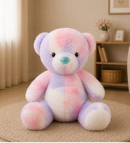 Sevimli Peluş Panda Oyuncak – Şapkalı ve Fularlı Yumuşak Peluş Panda Premium Hediye 30cm