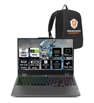 Lenovo Loq i5 12600HX RTX 3050 Gaming Laptop 48GB RAM 512GB SSD 15.6" FHD 144Hz Win11 Pro + Per4 Çanta 83GS00PCTRP407