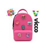 Vicco Pvc Mini Boy Çocuk Plaj Çantası Kreş Çantası Sırt Çantası Okul Çantası Unisex Çanta