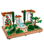 10359 Lego icons Çeşmeli Bahçe - Fountain Garden 1302 parça +18 yaş