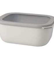 Mepal - Multi Bowl Cirqula Rectangular - Kapaklı Saklama Kabı - Buzdolabı Için Hava Geçirmez Saklama