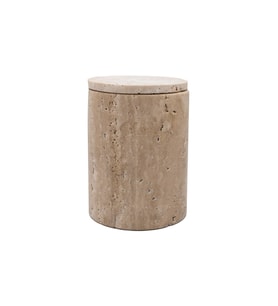 No: 8 Matte Travertine  Mermer Mum