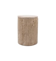 No: 8 Matte Travertine  Mermer Mum