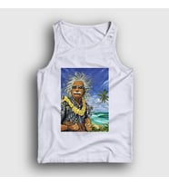 Presmono Unisex Beyaz Hawaii Albert Einstein Atlet 334171tt