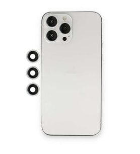 iPhone 12 Pro Shine Kamera Lens - Gümüş
