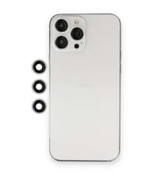 iPhone 12 Pro Shine Kamera Lens - Gümüş