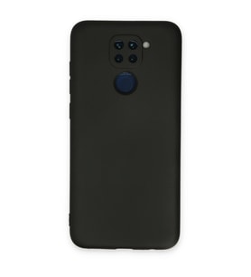 Xiaomi Redmi Note 9 Kılıf Nano İçi Kadife Silikon - Siyah