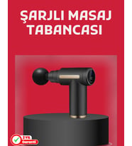 Northcity Derin Doku Masaj Tabancası 4 Başlık Kas Gevşetici - Sessiz Motor ve 6 Kademeli Güç