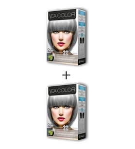 Teknokoz Life Sea Color 2x2 Tüp Krem Saç Boyası Seti Füme Gri No 0 01