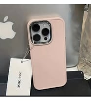 IPHONE 13 Pro Max  Şık ve Kaliteli Silikon Telefon Kılıfı (Pembe)