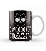 Poof Ball Pomeranian Pommy Pom German Spitz Poland Toy Dog Kupa Bardak Porselen