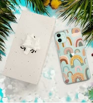 Nude Rainbow Tasarımlı Kişiye Özel Şeffaf Telefon Kılıfı (Tüm Telefon Modelleri Mevcuttur.) - Hediye Kutulu