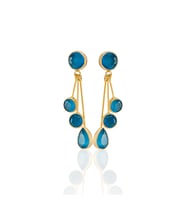 Kadir Jewellery22 Ayar Altın Kaplama Vintage Küpe -El İşçiliği Ve Hipoalerjenik Küpe