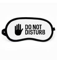 Do Not Disturb Mesajlı Göz Bandı