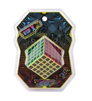5x5x5 Zeka Küpü - Fosforlu Neon Renkli Akıl Oyunu, Blister Ambalajlı Profesyonel Geometrik Sabır Küpü