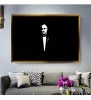 Altın Çerçeveli dekoratif tablo a782 (Gold)