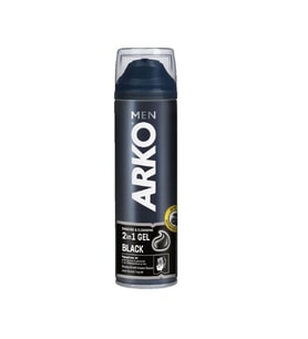 Arko Men Traş Jeli Black Aktif Kömürlü 200 Ml