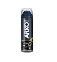Arko Men Traş Jeli Black Aktif Kömürlü 200 Ml