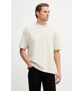 Guess Kısa Kollu Kontrast Yakalı Örgü Erkek Bej Top M6RP09KA260-A913