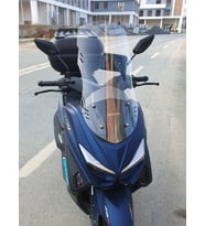 MOTOCAM Arora Max T Easy 125 Ön Cam 2022-2026 Model 65cm Şeffaf Renkli 4mm ORTA BOYLU