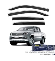 Niken VW Amarok 2009- Kromlu Cam Rüzgarlığı 4 LÜ
