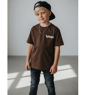 Erkek Çocuk Sırt Baskılı Tasarım T-shirt