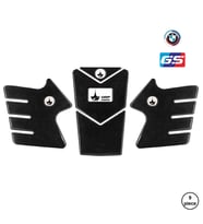 Grippatch - BMW GS R1250 ile Uyumlu Kaydırmaz 6D Karbon 9 Parça Tank Pad Seti GC32