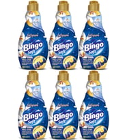 Bingo Soft Çamaşır Yumuşatıcı Konsantre 1440ML Lilyum (6 Lı Set)