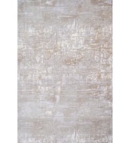 Açık Gri Krem Salon Halısı Dijital Baskı Soyut Desenli Kabartmalı Dokulu Modern Stil Yıkanabilir