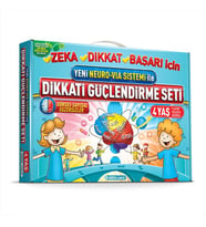 Dikkati Güçlendirme Seti - Anasınıfı – 4 Yaş Neuro-Via