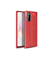 Samsung Galaxy Note 20 Uyumlu Kılıf Zore Niss Silikon Kapak (Kırmızı)