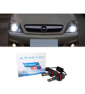 Opel Meriva A Led Xenon Kısa Far Ampulü H7 Ultimate 9500 Lumens Yeni Seri Beyaz 2003 - 2010