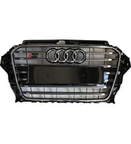 VW Audi A3 8V S3 Krom Siyah Panjur 2013-2015