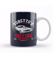 Fast And the Furious Torettos Driving School Kupa Bardak Porselen