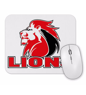 Lions Primary Logo Mouse Pad