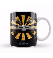 Delorean Retro Japanese Kupa Bardak Porselen