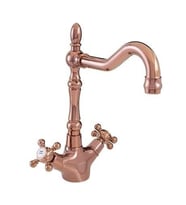 FONTANA DÖNERLİ LAVABO BATARYASI FG-1213 PARLAK BAKIR