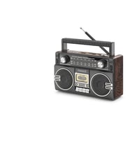 Bluetooth Nostaljik Fm Radyo Usb Tf Aux Taşınabilir Hoparlör - Kahverengi FX2509B