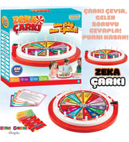 Zeka Çarkı Bigi Yarışması - Eğitici Bilgi Yarışması - Çarkıfelek Oyunu - Zeka Çarkı Dikkat Oyunu - A