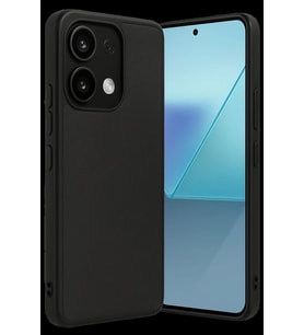 Xiaomi Redmi Note 13 Pro 4G Uyumlu Kılıf Aras Deri Kapak - Siyah