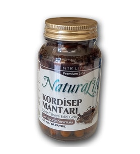 Natura Life Kordisep Mantarı - Cordyceps Sinensis 60 Kapsül