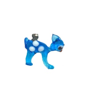 Murano Cam Karaca Kolye Ucu Mini