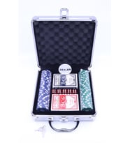 Metal Çantalı 100 Chipli Poker Oyun Seti
