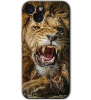 İphone 15 Kılıf HD Desen Baskılı Kılıf - Lion King
